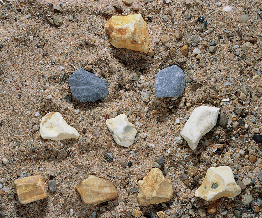 Triangular Numbers Using Stones Triangular Numbers Photograph by Science Photo Library - Fine Art America