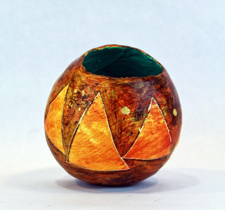Vase Sculpture - Triangulum No. 1 by Mark M  Mellon