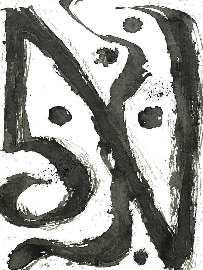 Tribal Oceana I Painting by Elizabeth Medley Tribal Oceana I Painting by Elizabeth Medley