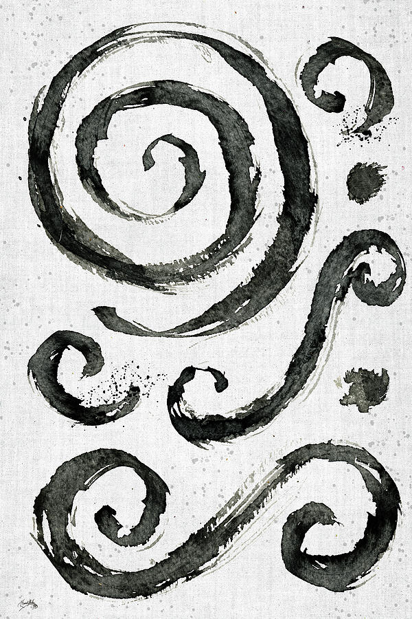 Tribal Swirls II Digital Art By Elizabeth Medley   Tribal Swirls Ii Elizabeth Medley 