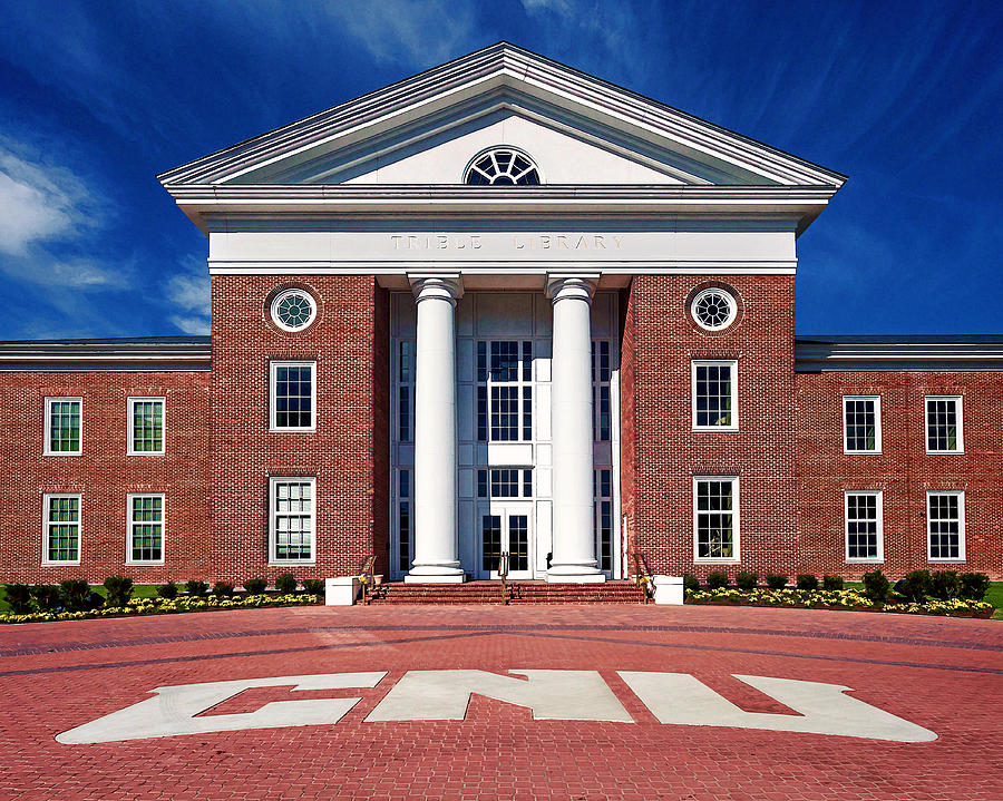 Trible Library Christopher Newport University Photograph by Jerry Gammon