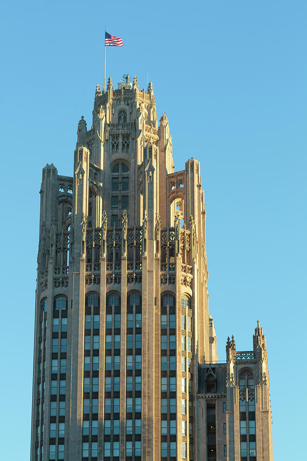 Tribune Tower, Chicago Photograph by Fraser Hall