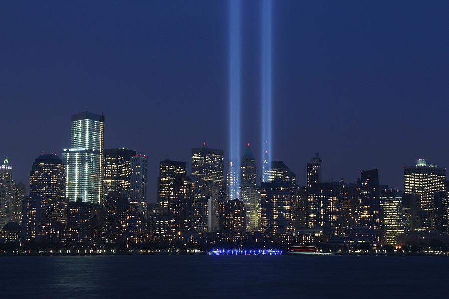 Tribute in Light Photograph by Allen Beatty