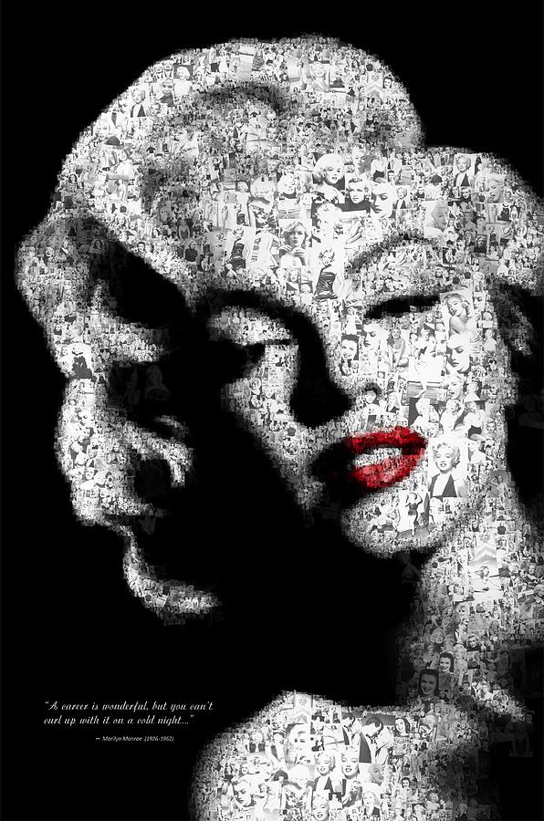 Tribute to Marilyn Digital Art by Helena Kay - Fine Art America