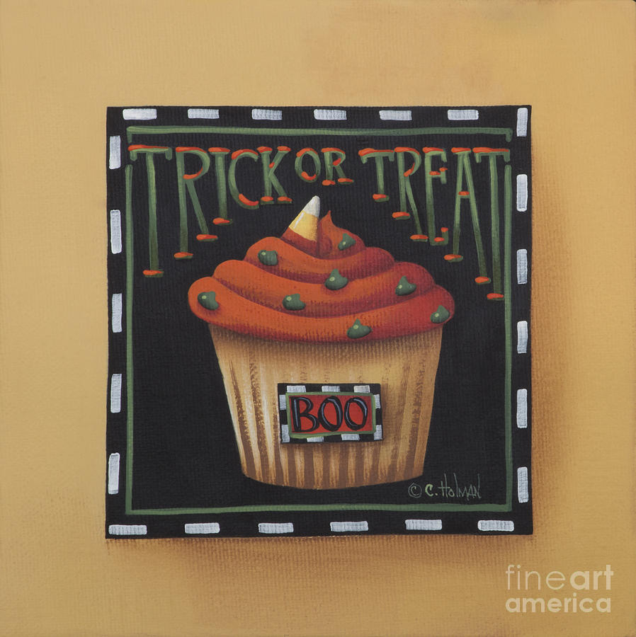 Trick or Treat Painting by Catherine Holman