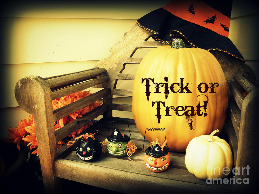 Trick or Treat Photograph by Valerie Reeves