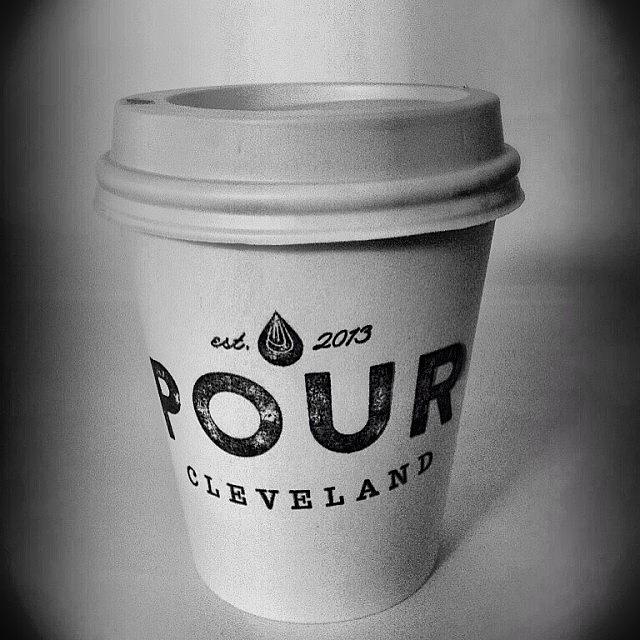 Tried A New Coffee Joint In Cleveland Photograph by R Harvz