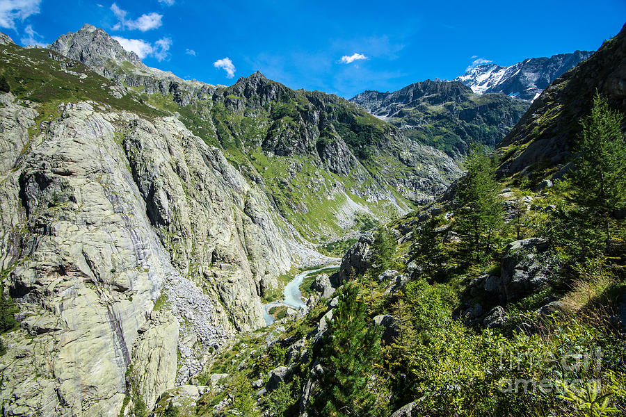 Trift River Gorge - Gadmen - Switzerland Photograph by Gary Whitton
