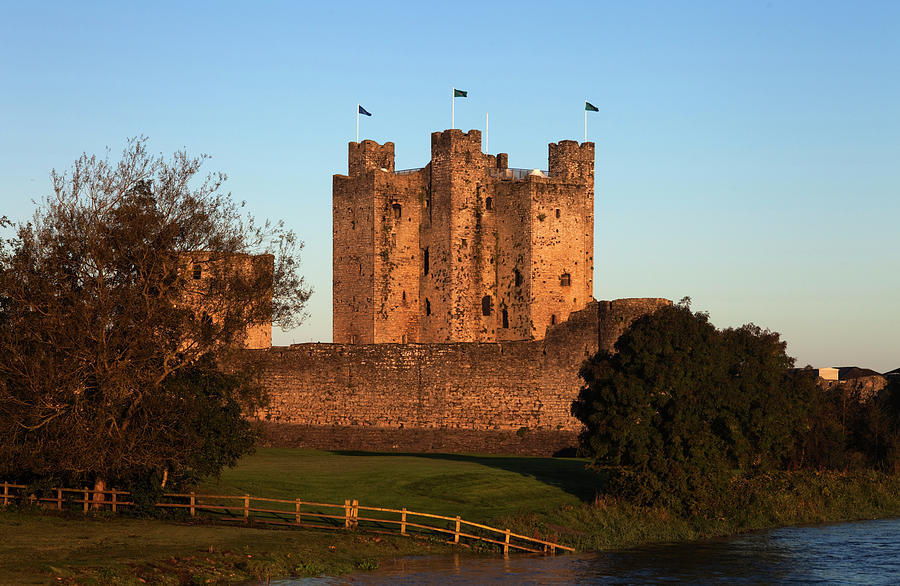 Castle Photograph - Trim Castle On The Bank Of The Boyne by Panoramic Images