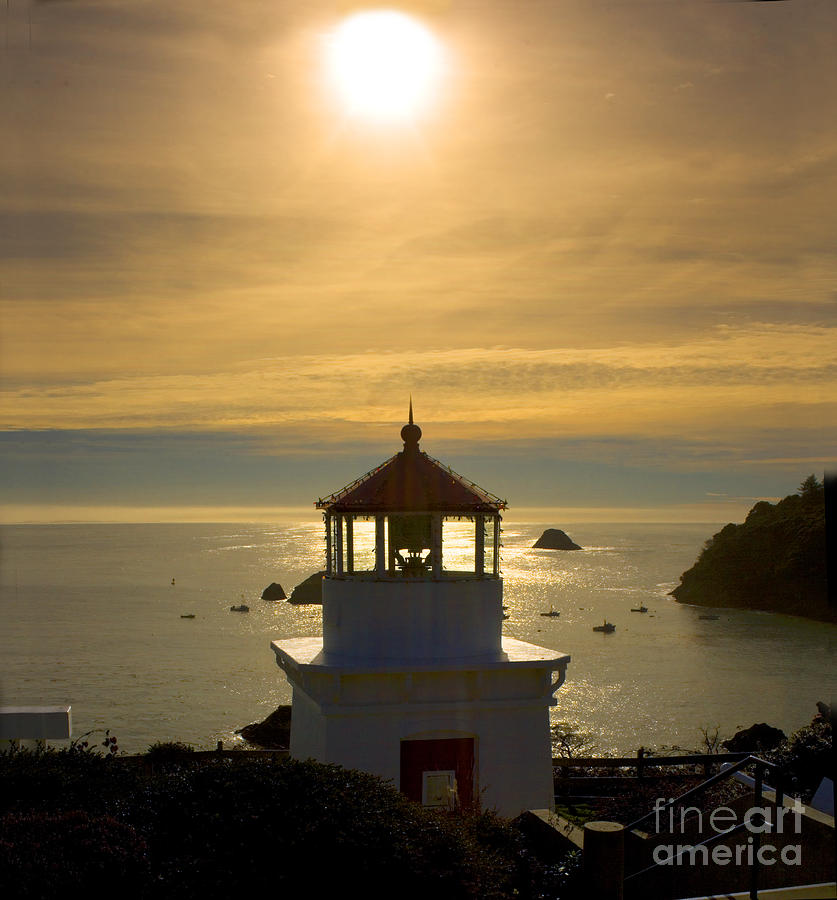 Trinidad Memorial Lighthouse Photograph by Wernher Krutein