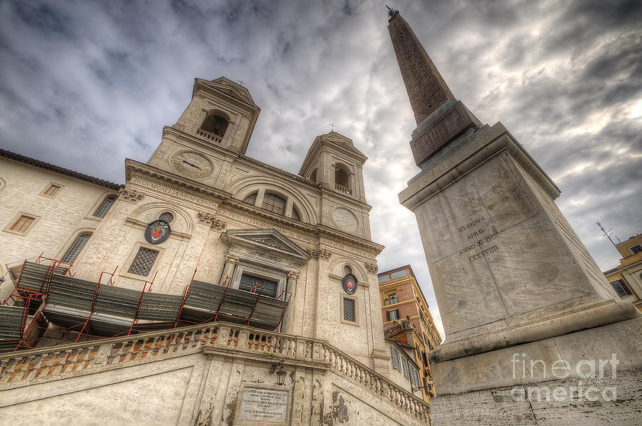 Trinita dei Monti Church Photograph by Yhun Suarez