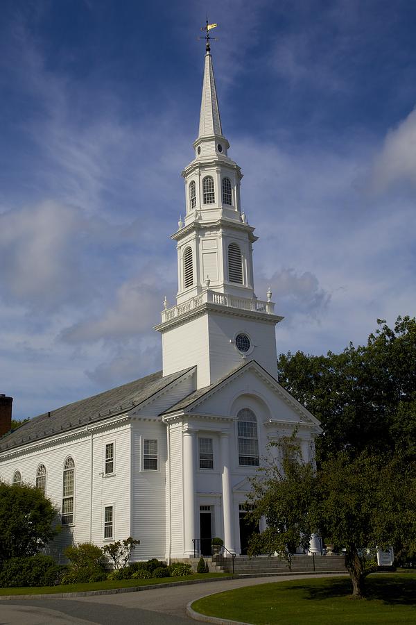 Trinitarian Church Concord Photograph by Allan Morrison