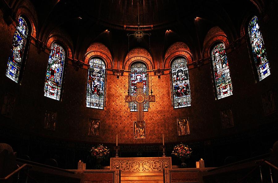 Trinity Church Altar 2 Photograph by Michael Saunders