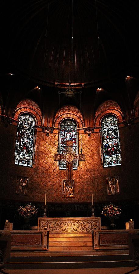 Trinity Church Altar 3 Photograph by Michael Saunders