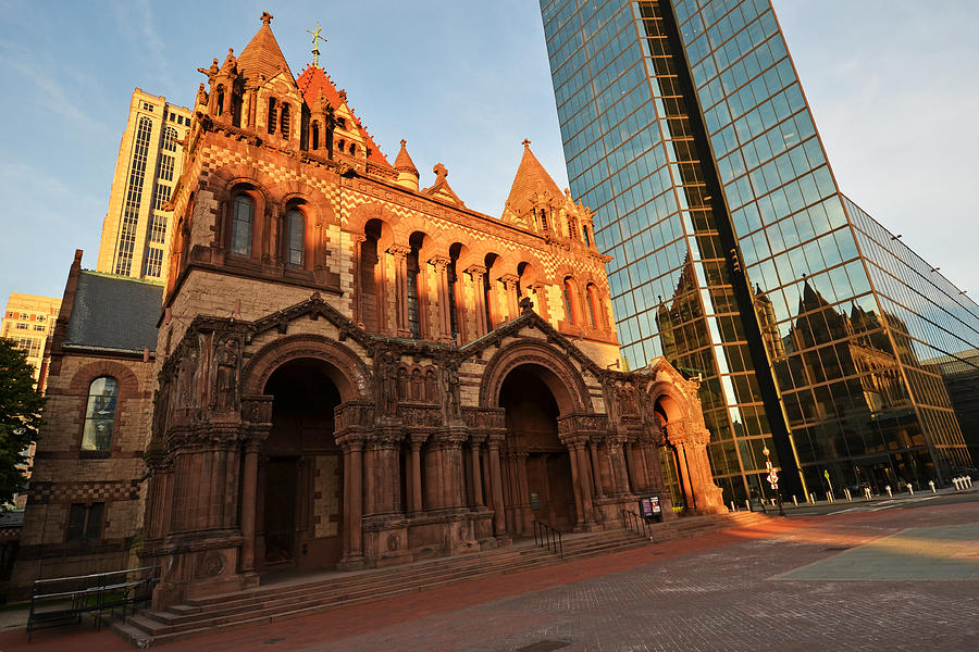 Boston Photograph - Trinity Church Boston MA by Toby McGuire