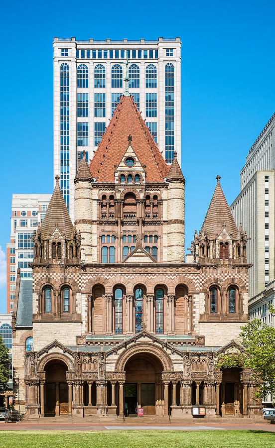 Massachusetts Photograph - Trinity Church in Boston by Klm Studioline