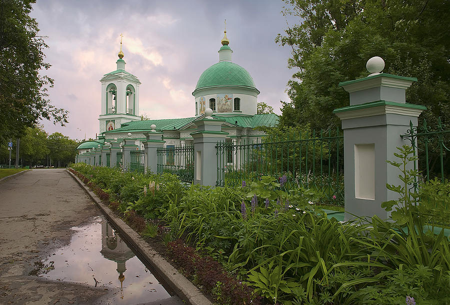 Trinity Church Moscow Photograph by Gouzel -