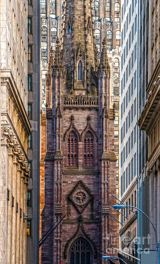 Trinity Church - New York City Photograph by Luciano Mortula