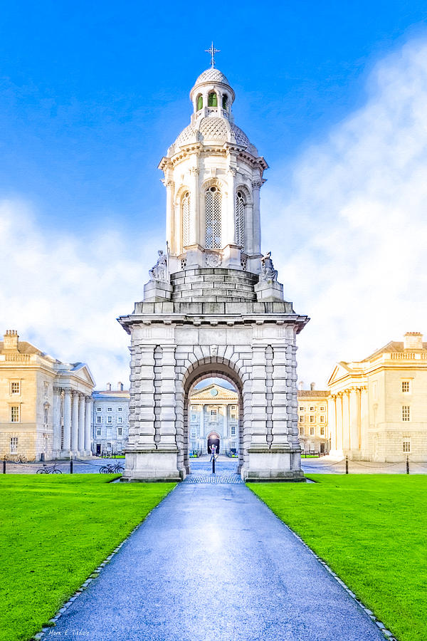 Trinity College Campanille - Dublin Ireland Photograph by Mark Tisdale