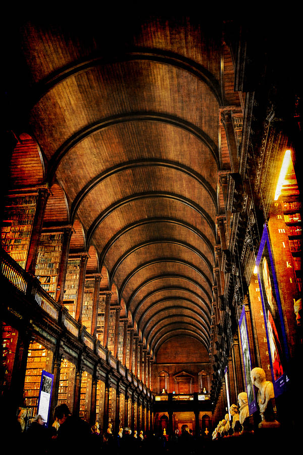 Trinity College Library Photograph by Chris Smith
