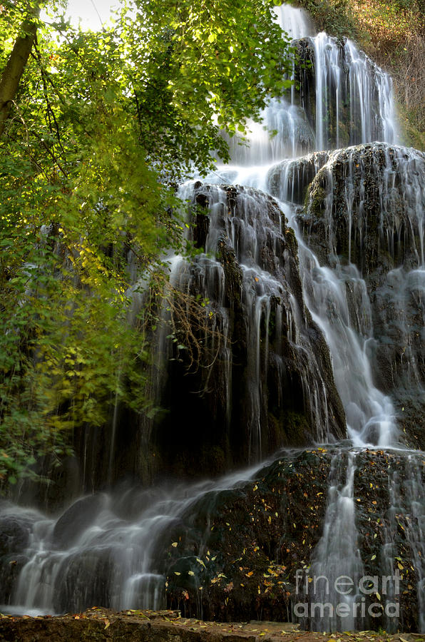 Trinity waterfall in Monasterio de Piedra Park Photograph by RicardMN Photography