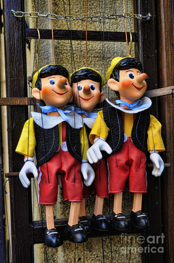 Prague Childrens Puppets Photograph by Brenda Kean
