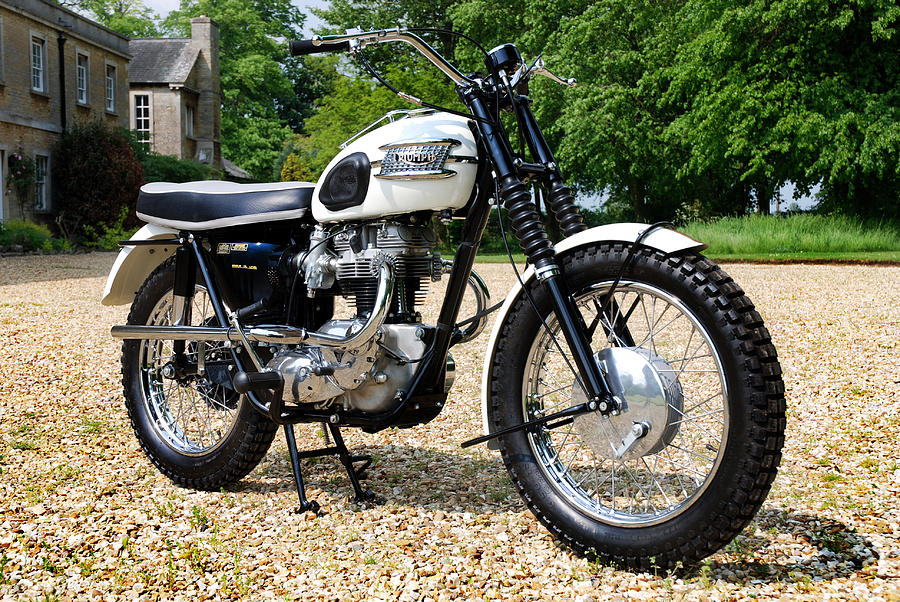 Triumph Bonneville T120c Photograph by Mark Rogan