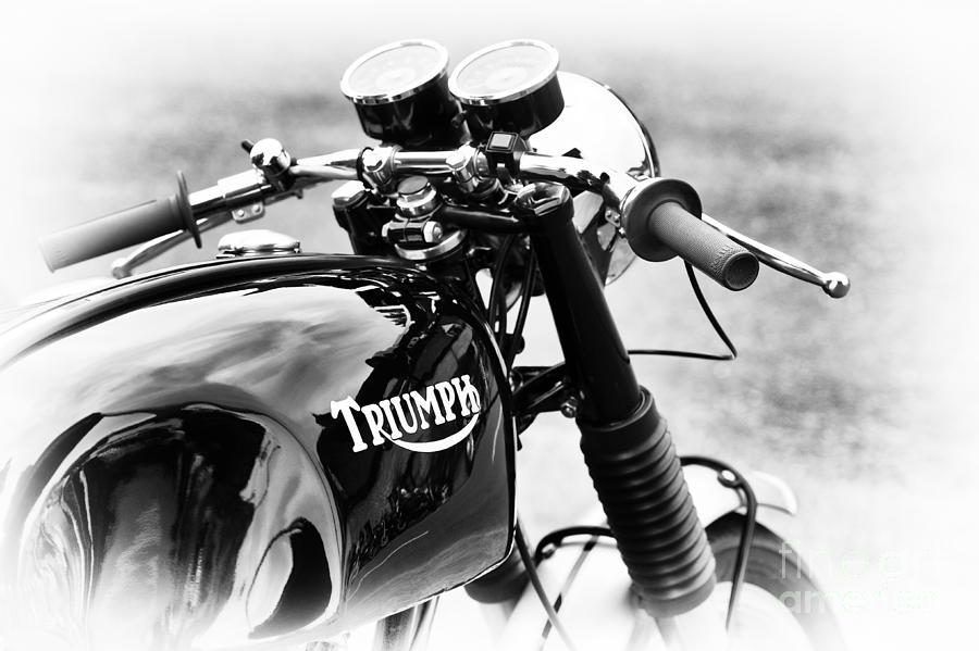 Triumph Cafe Racer Photograph by Tim Gainey