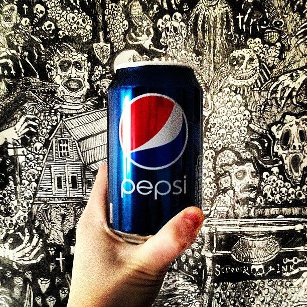 Pepsi Photograph - Triumph Of The Night @justlucc by Rachel Purchase