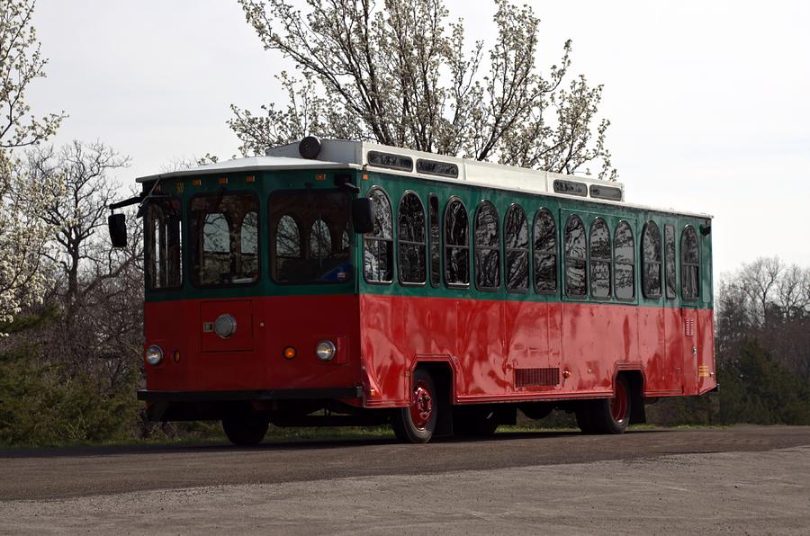 Trolley Bus Photograph by Tim McCullough