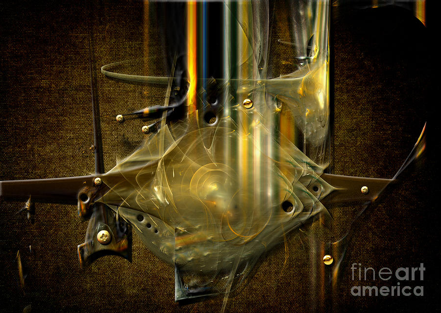 Trombone machine Digital Art by Alexa Szlavics