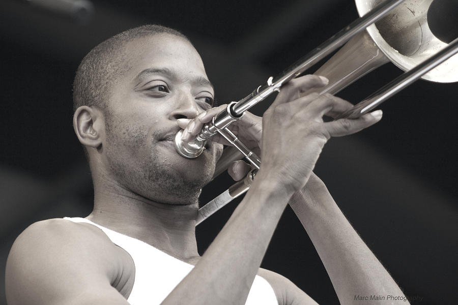 Trombone Shorty Photograph by Marc Malin - Fine Art America