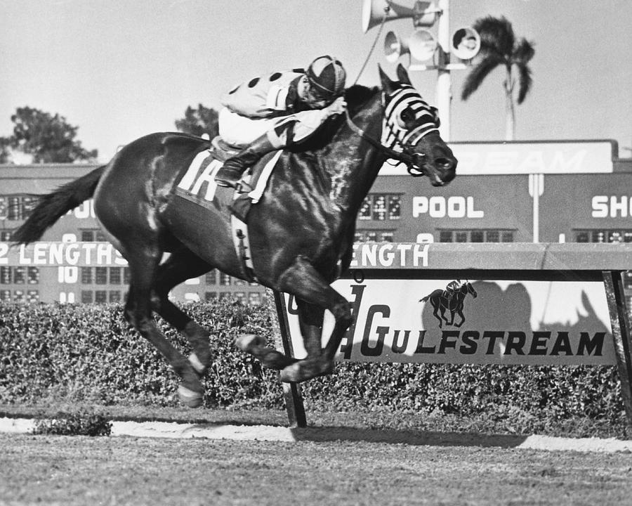 Tronado Horse Racing Vintage Photograph by Retro Images Archive