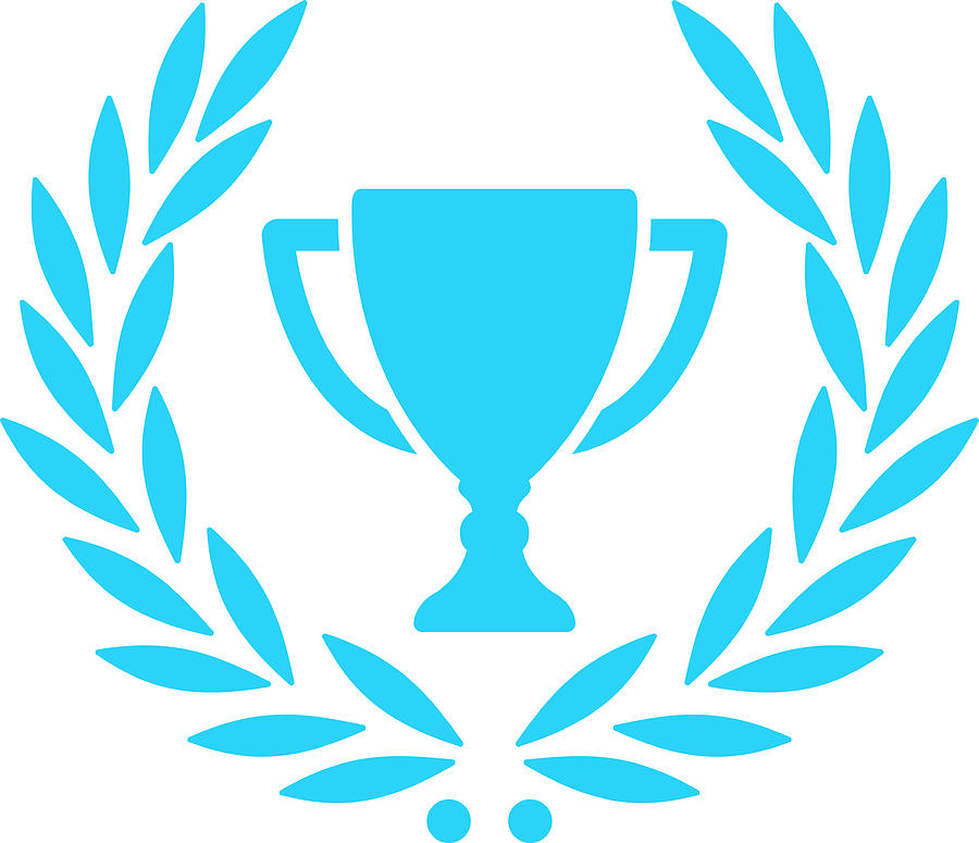 Trophy With Laurel Wreath Digital Art by Chokkicx