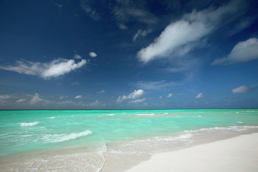 Tropical Beach Maldives Photograph by Sakis Papadopoulos