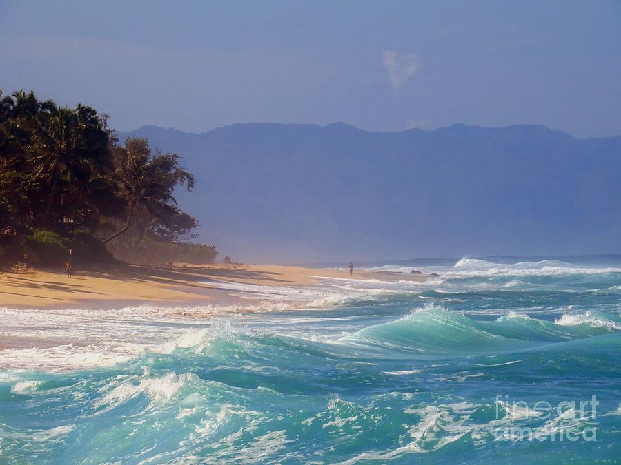 Tropical Beach Oahu Hawaii Photograph by Scott Cameron