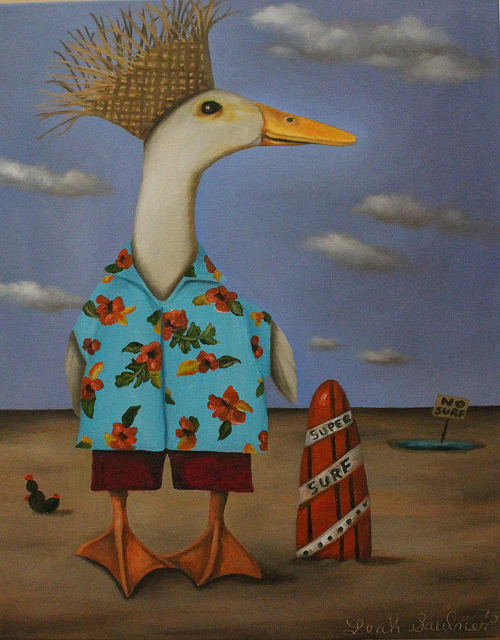 Tropical Bird? Painting by Leah Saulnier The Painting Maniac