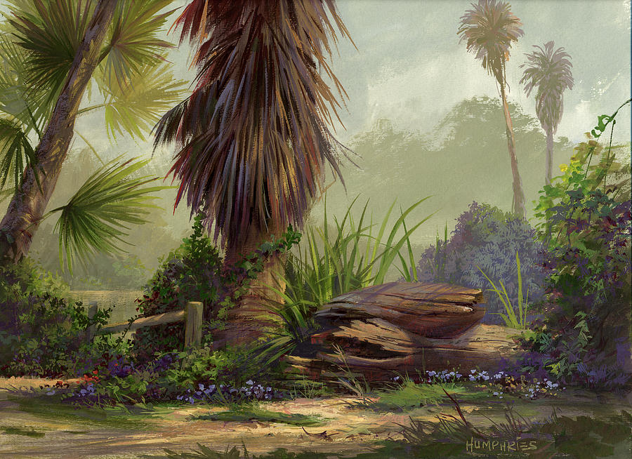 Tropical Blend Painting by Michael Humphries