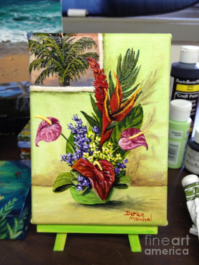 Tropical Bouquet Painting by Darice Machel McGuire