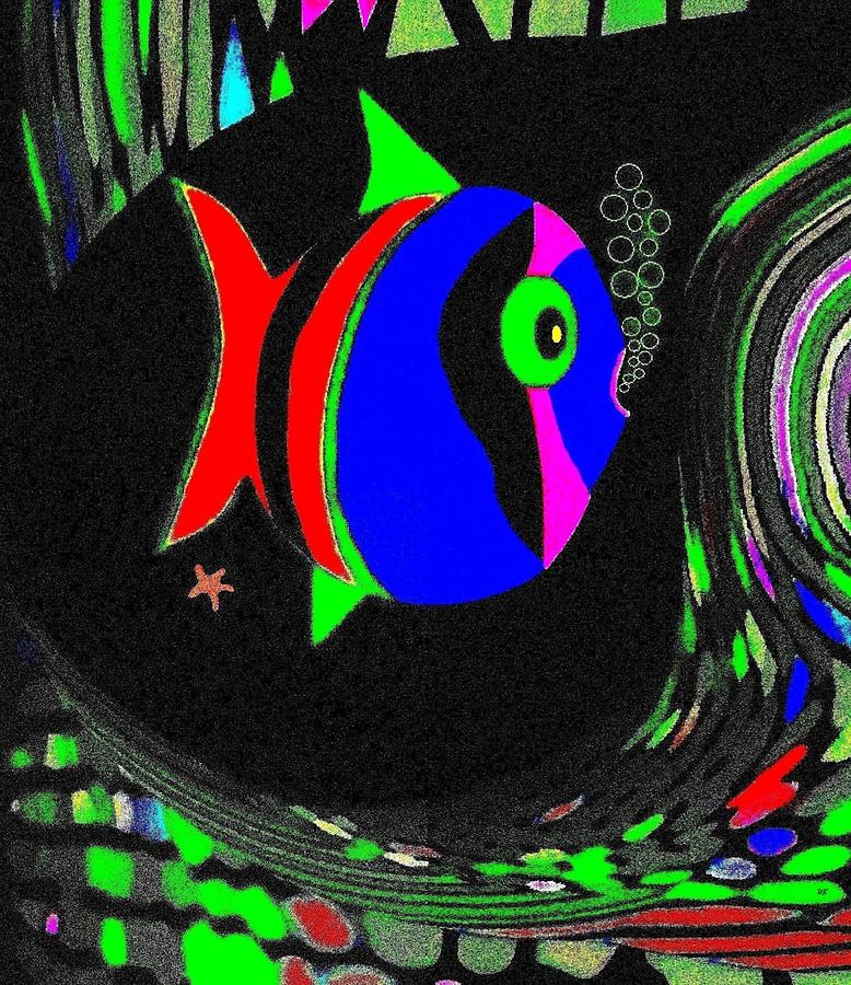 Tropical Cave Fish 1 Digital Art by Will Borden