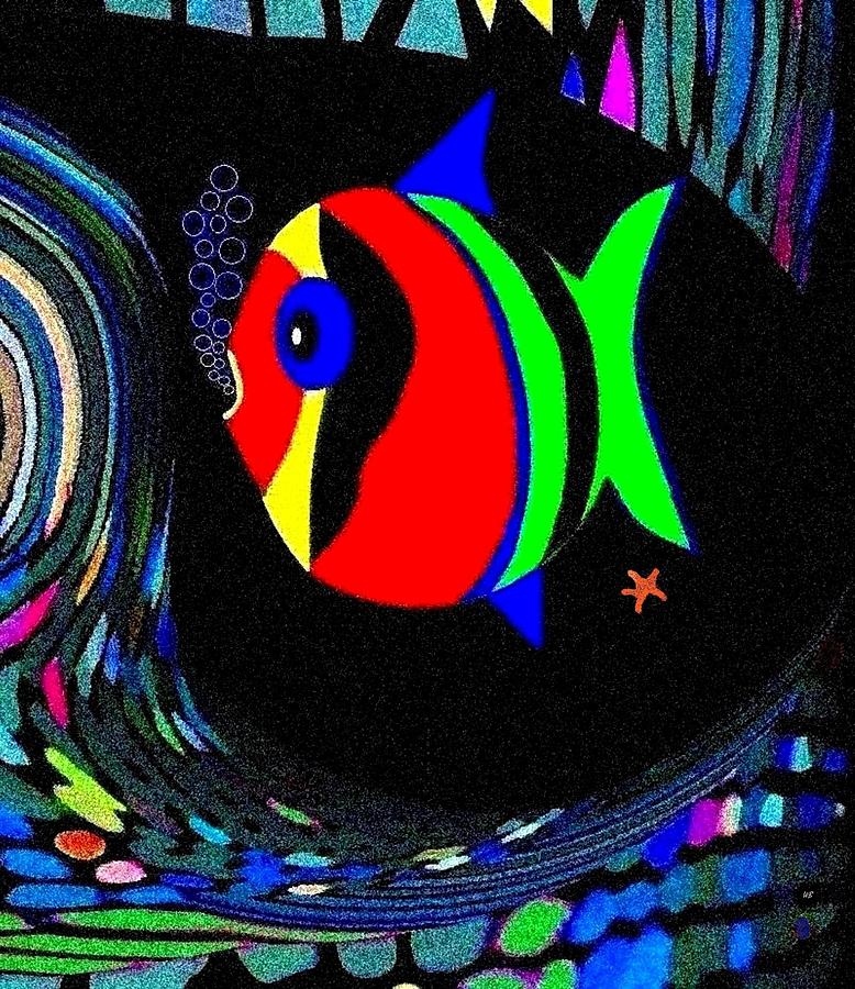 Tropical Cave Fish 2 Digital Art by Will Borden