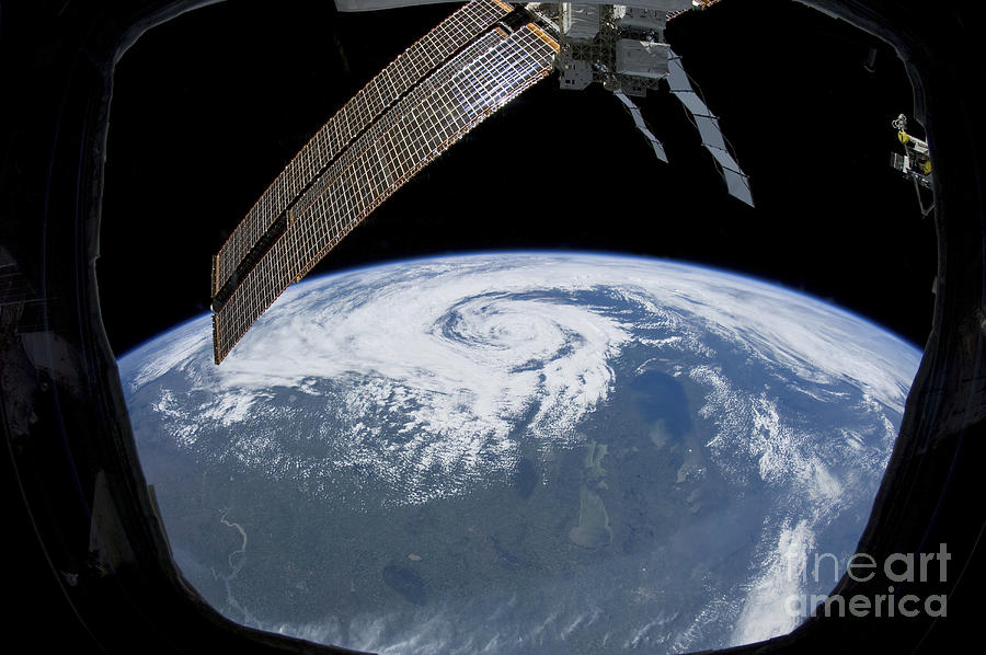 Space Photograph - Tropical Cyclone Located Over Northern by Stocktrek Images