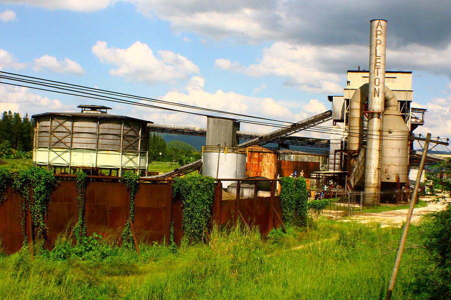 Factory Photograph - Tropical Distillery by Jon Emery