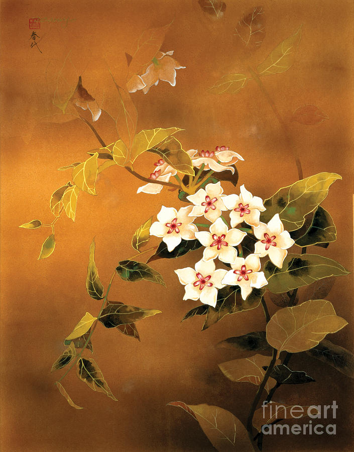 Tropical Flower Digital Art by MGL Meiklejohn Graphics Licensing