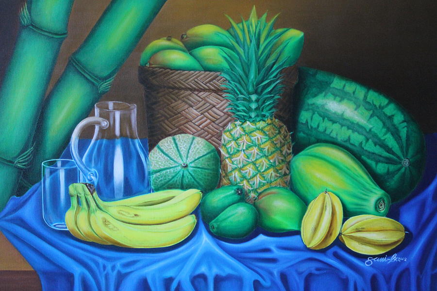 Tropical Fruits Painting by Gani Banacia
