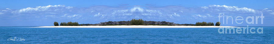 Tropical Island Seascape Panorama Photograph by Geoff Childs