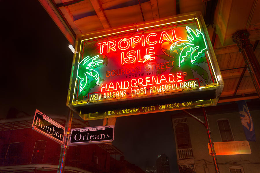 Tropical Isle NOLA Style Photograph by Tim Stanley