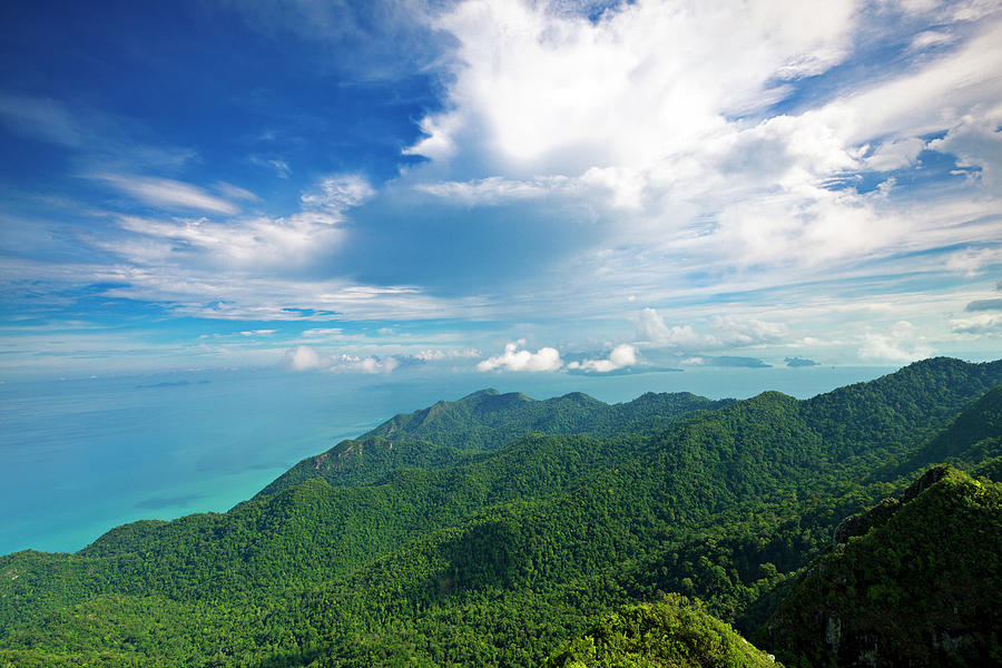 Tropical Mountain Range Photograph by 35007 - Fine Art America