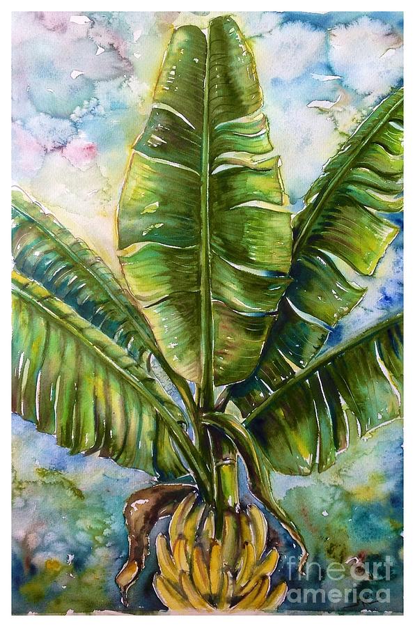 Tropical passion Painting by Katerina Kovatcheva