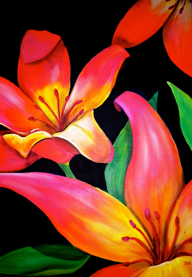 Tropical Punch Painting